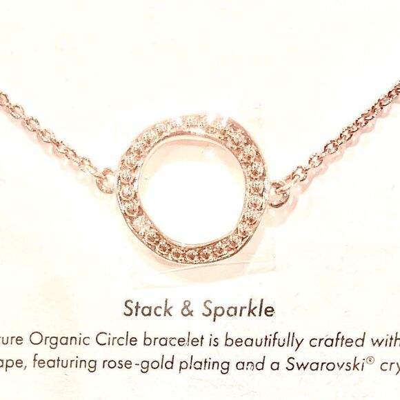 Adore Rose Gold Shack & Sparkle Bracelet - Picture 4 of 5